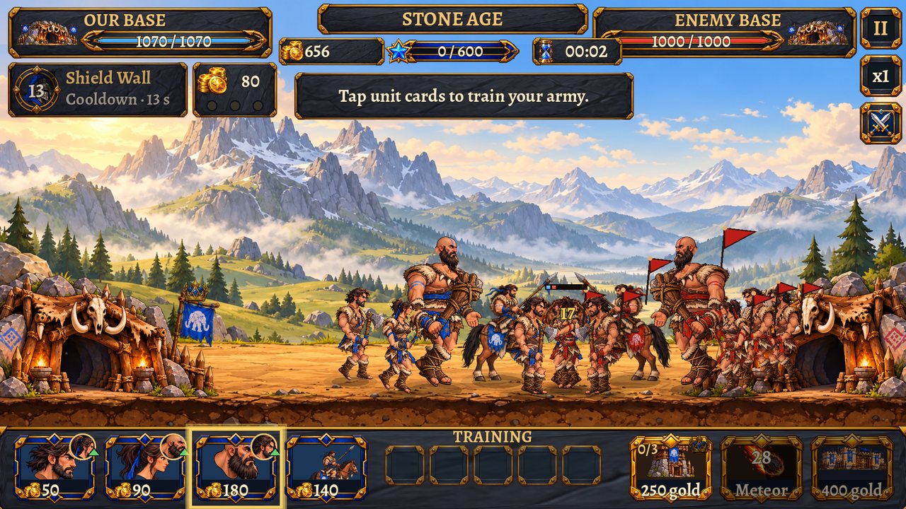 Stone Age battle